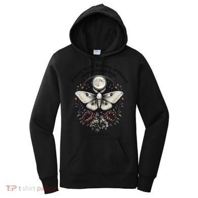 There Is No Beauty Without Some Strangeness Edgar Allan Poe Women's Hoodie