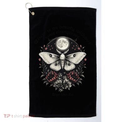 There Is No Beauty Without Some Strangeness Edgar Allan Poe Golf Towel