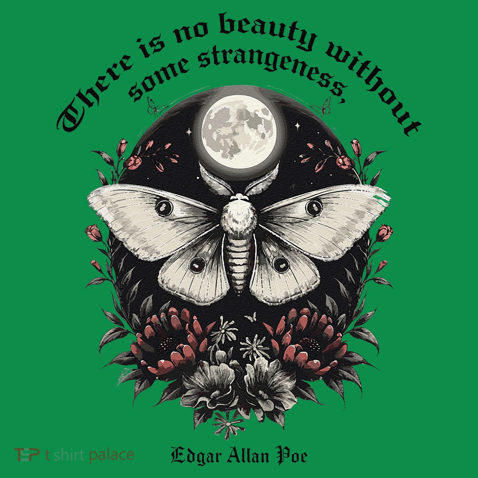 There Is No Beauty Without Some Strangeness Edgar Allan Poe Coaster