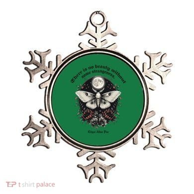 There Is No Beauty Without Some Strangeness Edgar Allan Poe Ornament