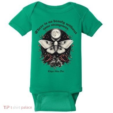 There Is No Beauty Without Some Strangeness Edgar Allan Poe Baby Bodysuit