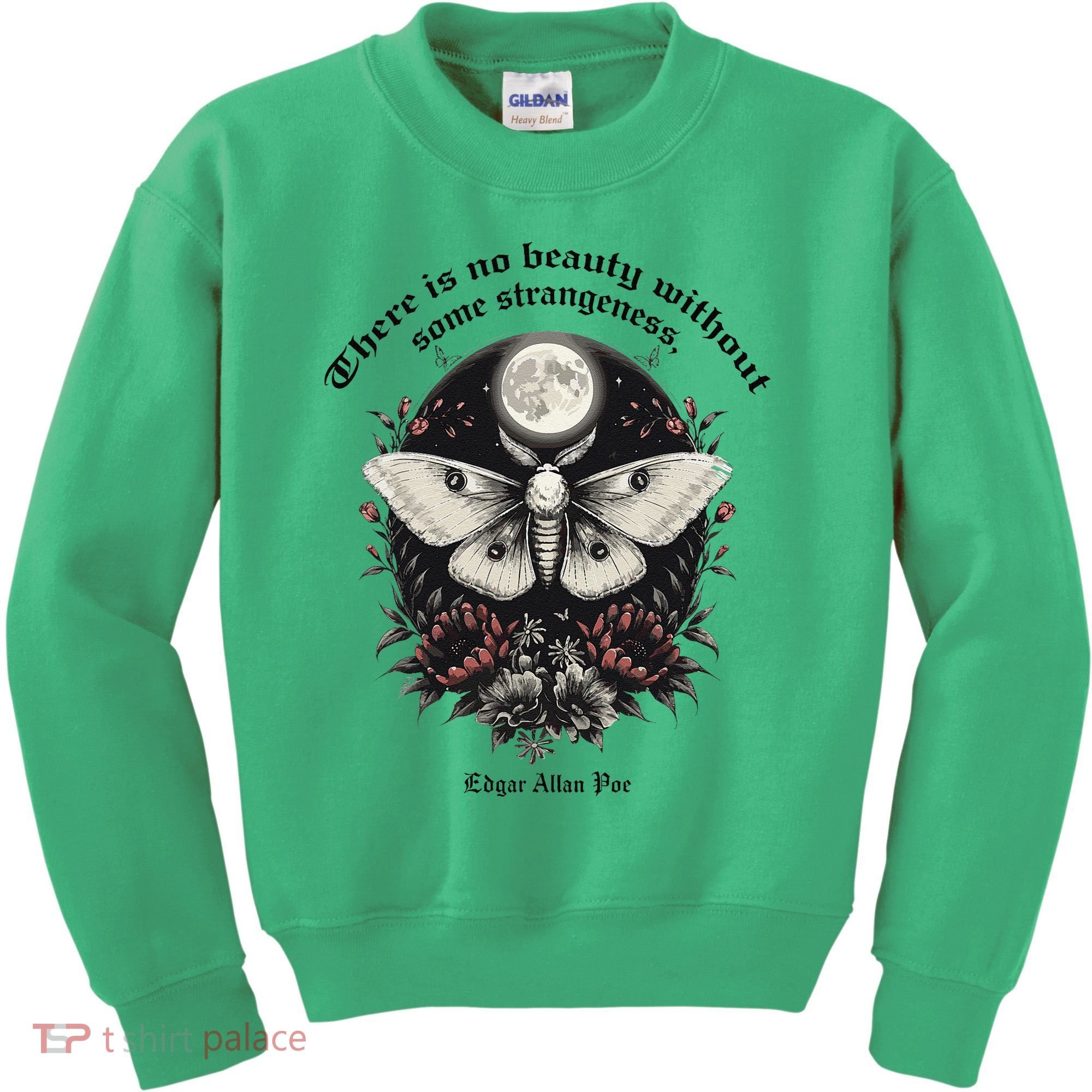 There Is No Beauty Without Some Strangeness Edgar Allan Poe Kids Sweatshirt