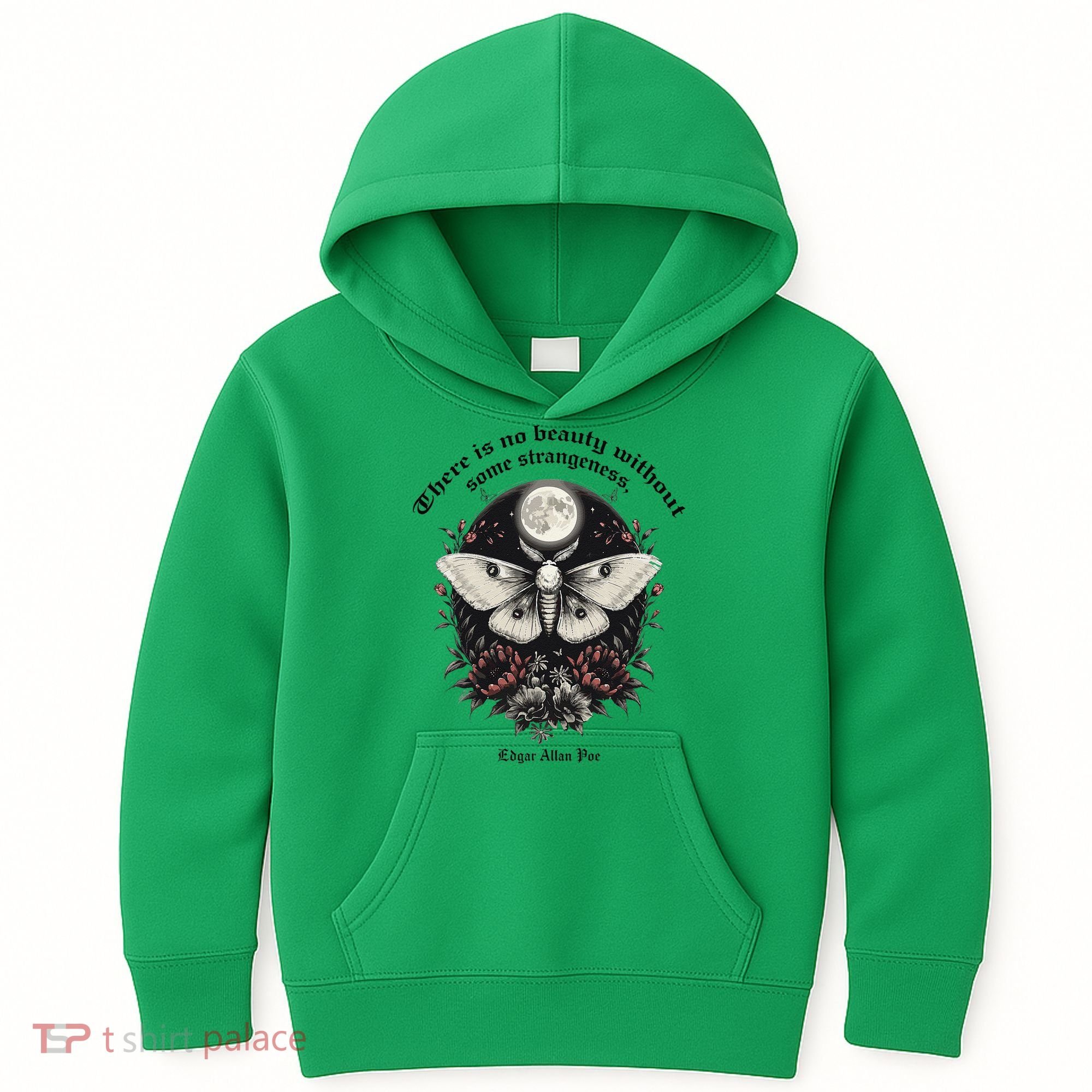There Is No Beauty Without Some Strangeness Edgar Allan Poe Kids Hoodie