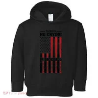 There Is No Crying In Baseball Toddler Hoodie thumb 0