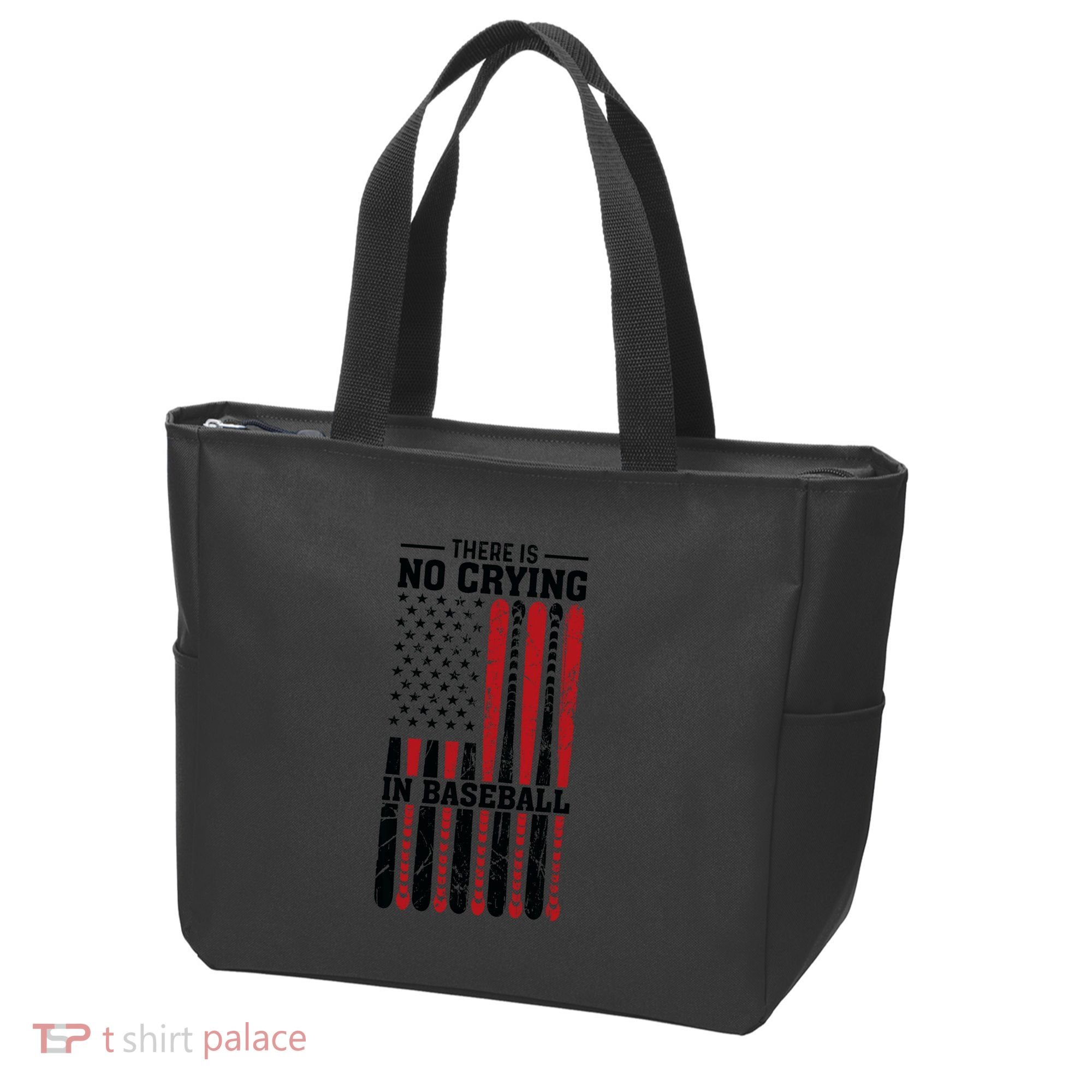 There Is No Crying In Baseball Tote Bag