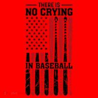 There Is No Crying In Baseball Santa Hat thumb 1