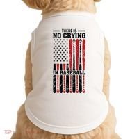 There Is No Crying In Baseball Doggie Tank thumb 0