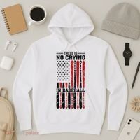 There Is No Crying In Baseball Hoodie thumb 3