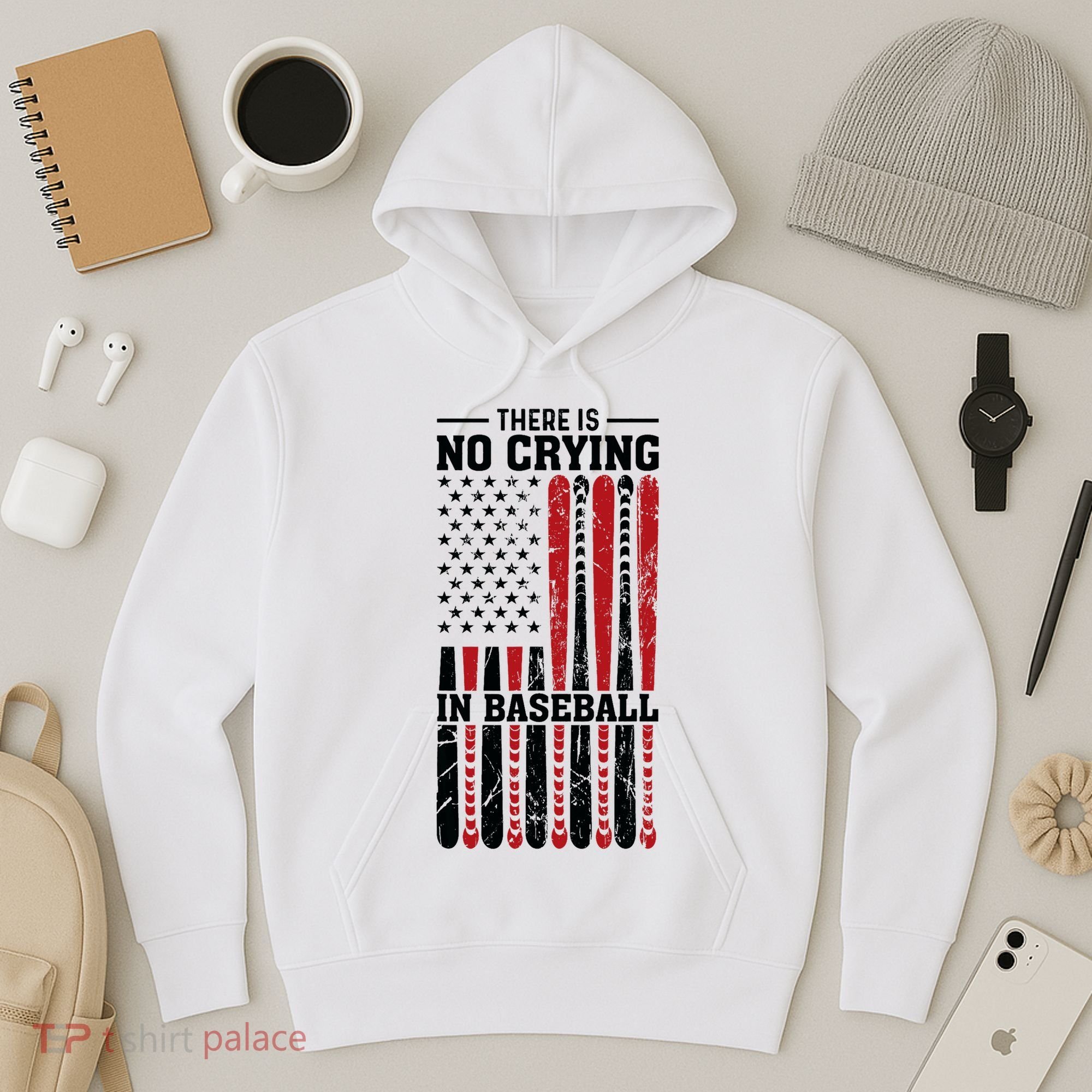 There Is No Crying In Baseball Hoodie