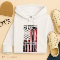 There Is No Crying In Baseball Hoodie thumb 4