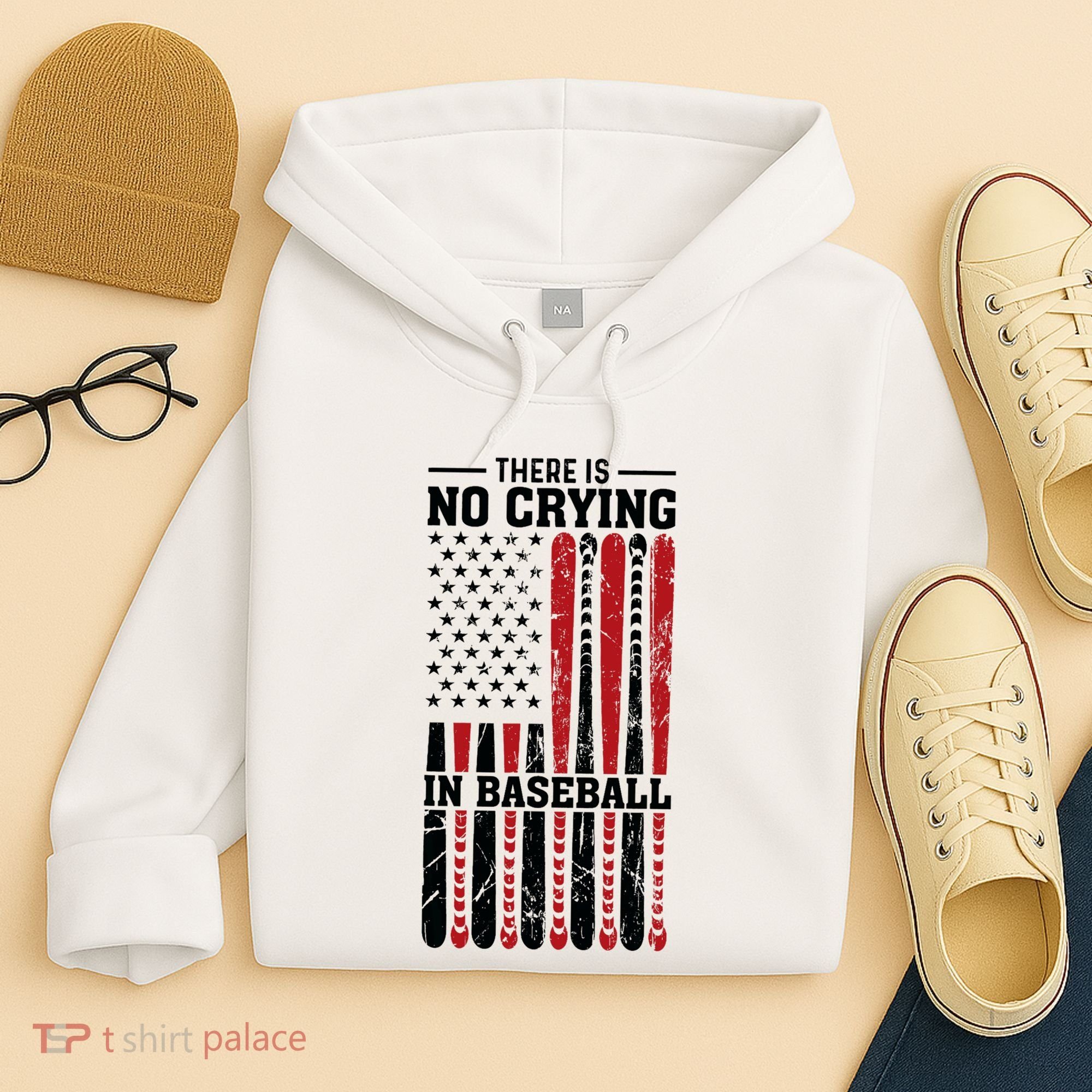 There Is No Crying In Baseball Hoodie