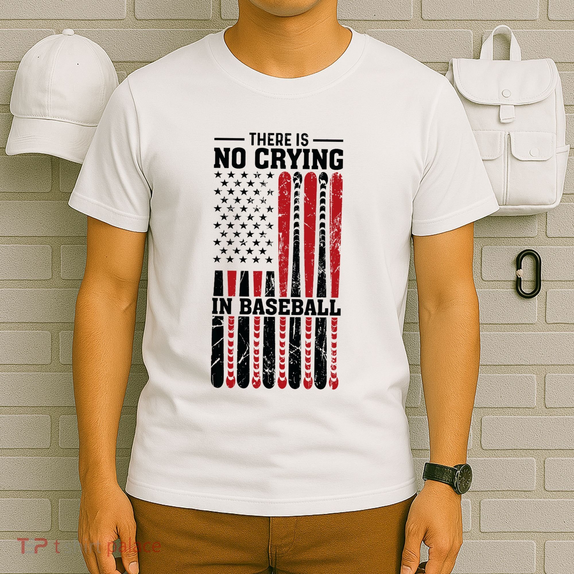 There Is No Crying In Baseball T-Shirt