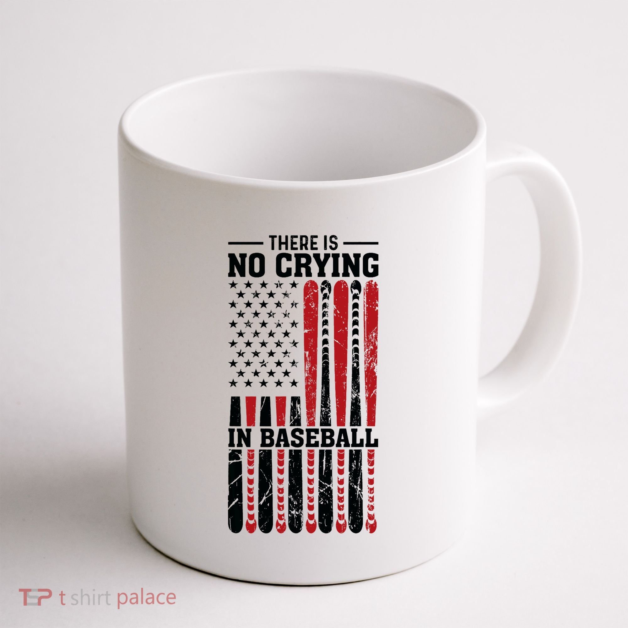There Is No Crying In Baseball Coffee Mug