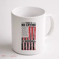 There Is No Crying In Baseball Coffee Mug thumb 1