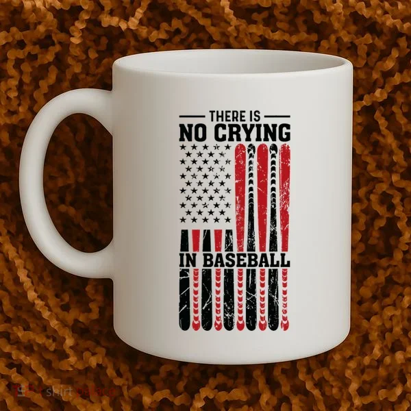 There Is No Crying In Baseball Coffee Mug