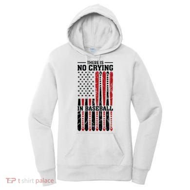 There Is No Crying In Baseball Women's Hoodie