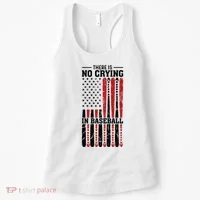 There Is No Crying In Baseball Women's Tank Top thumb 0