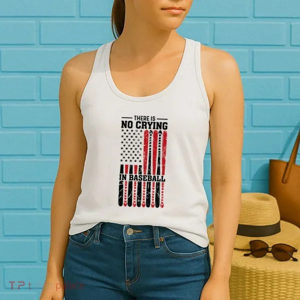 There Is No Crying In Baseball Women's Tank Top