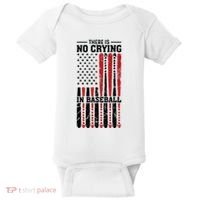 There Is No Crying In Baseball Baby Bodysuit thumb 0