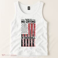 There Is No Crying In Baseball Tank Top thumb 2