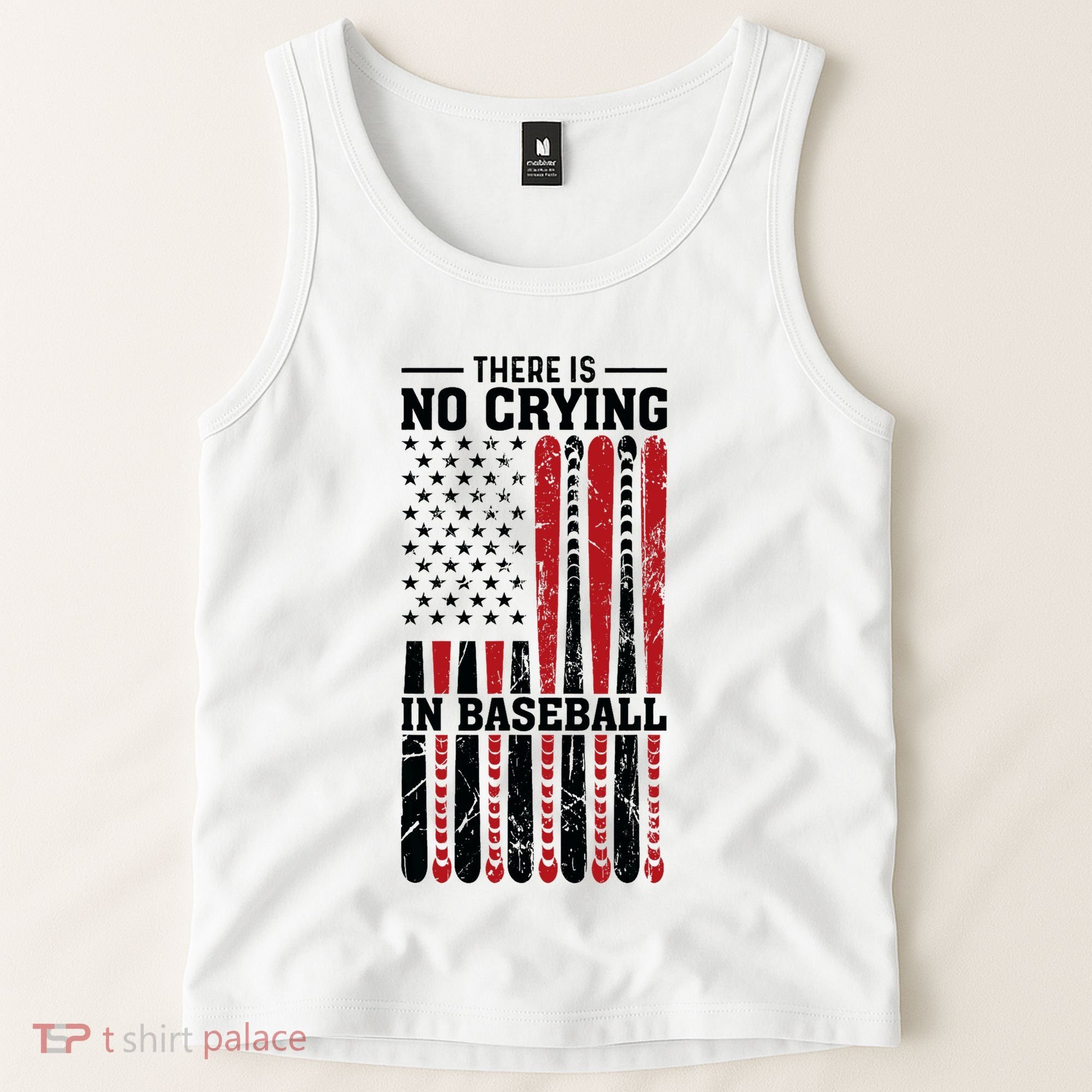 There Is No Crying In Baseball Tank Top