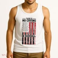 There Is No Crying In Baseball Tank Top thumb 3