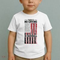 There Is No Crying In Baseball Toddler T-Shirt thumb 2
