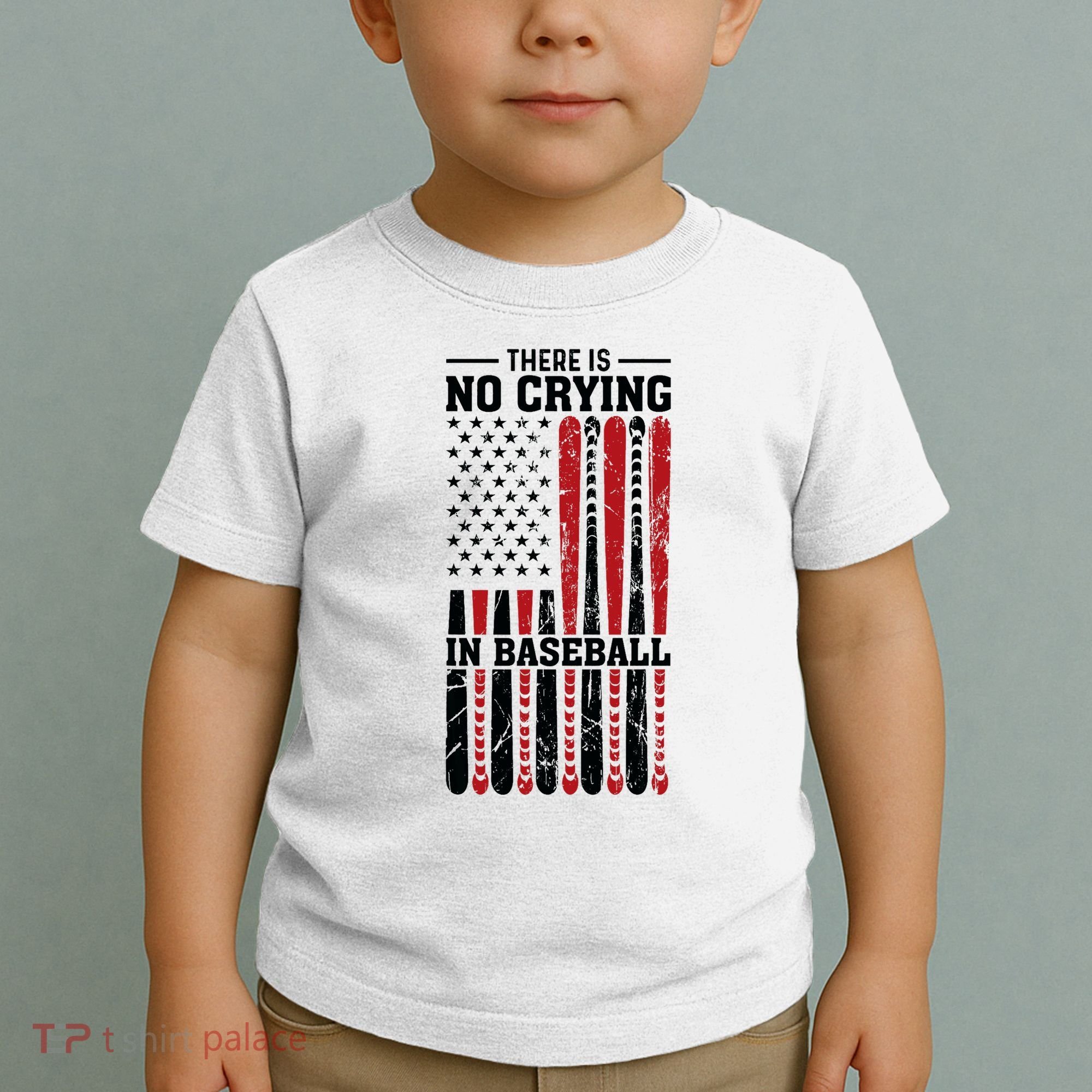 There Is No Crying In Baseball Toddler T-Shirt