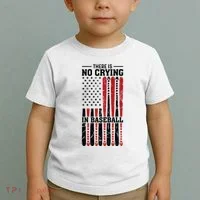 There Is No Crying In Baseball Toddler T-Shirt thumb 2