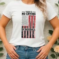 There Is No Crying In Baseball Women's T-Shirt thumb 2