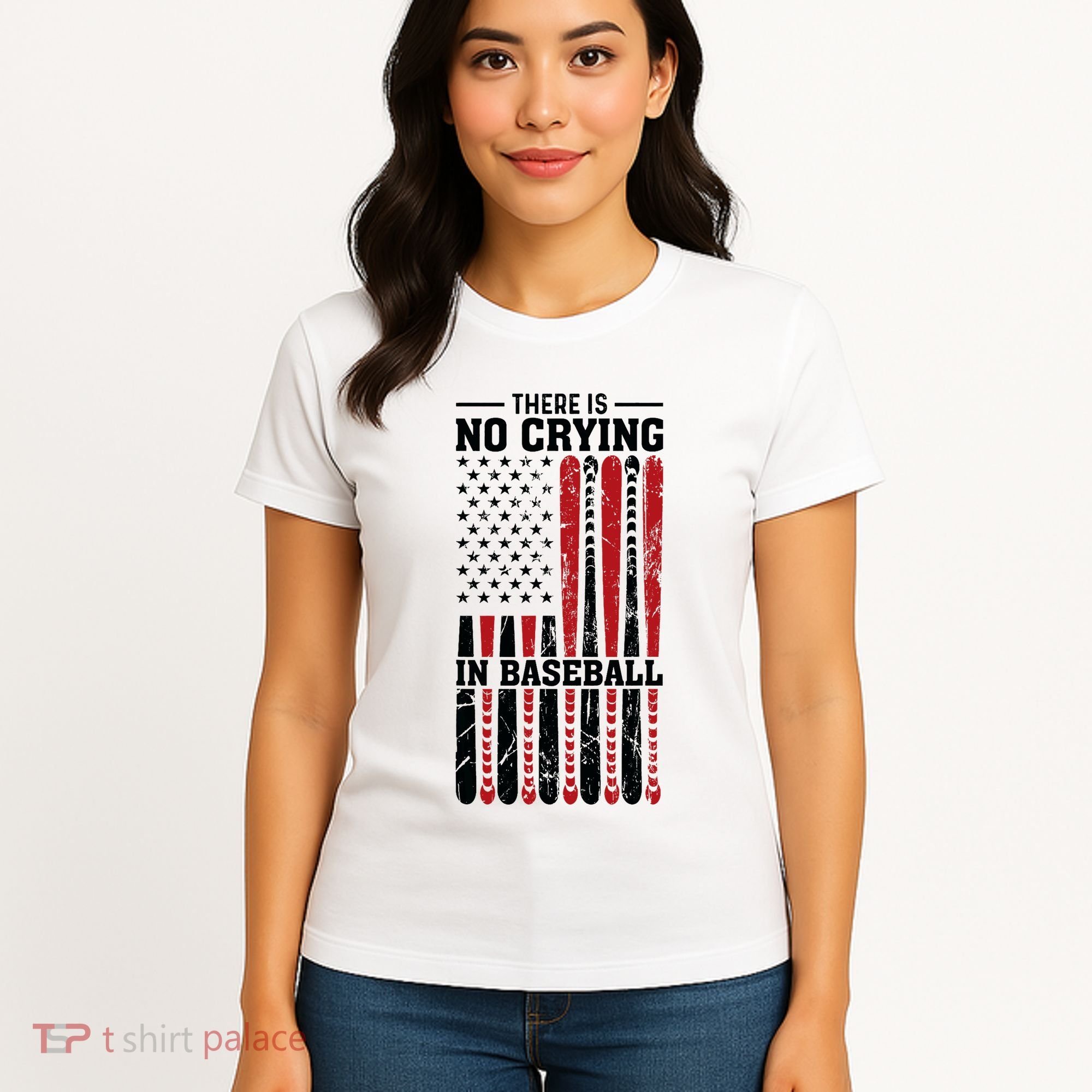 There Is No Crying In Baseball Women's T-Shirt