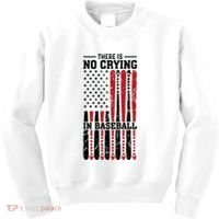 There Is No Crying In Baseball Kids Sweatshirt thumb 0