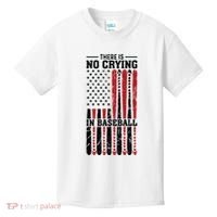 There Is No Crying In Baseball Kids T-Shirt thumb 0