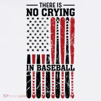 There Is No Crying In Baseball Kids T-Shirt thumb 4