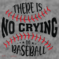 There Is No Crying In Baseball Toddler Hoodie thumb 2