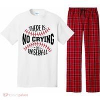 There Is No Crying In Baseball Pajama Set thumb 0