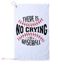 There Is No Crying In Baseball Golf Towel thumb 0
