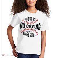 There Is No Crying In Baseball Kids T-Shirt thumb 2