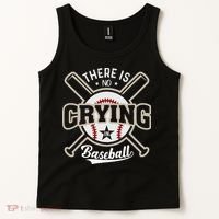 There Is No Crying In Baseball Tank Top thumb 2