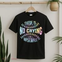 There Is No Crying In Baseball Tie Dye T-Shirt thumb 2