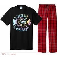 There Is No Crying In Baseball Tie Dye Pajama Set thumb 0