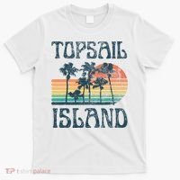 Topsail Island North Carolina Beach Summer Vacation Vintage T-Shirt thumb 0