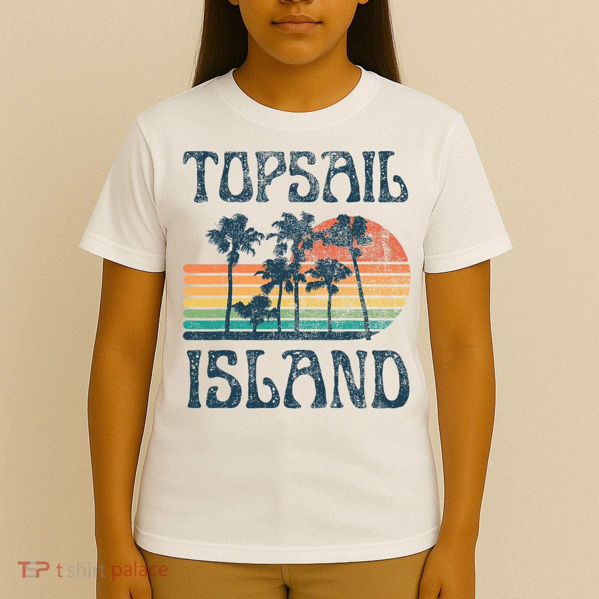 Topsail Island North Carolina Beach Summer Vacation Vintage T-Shirt