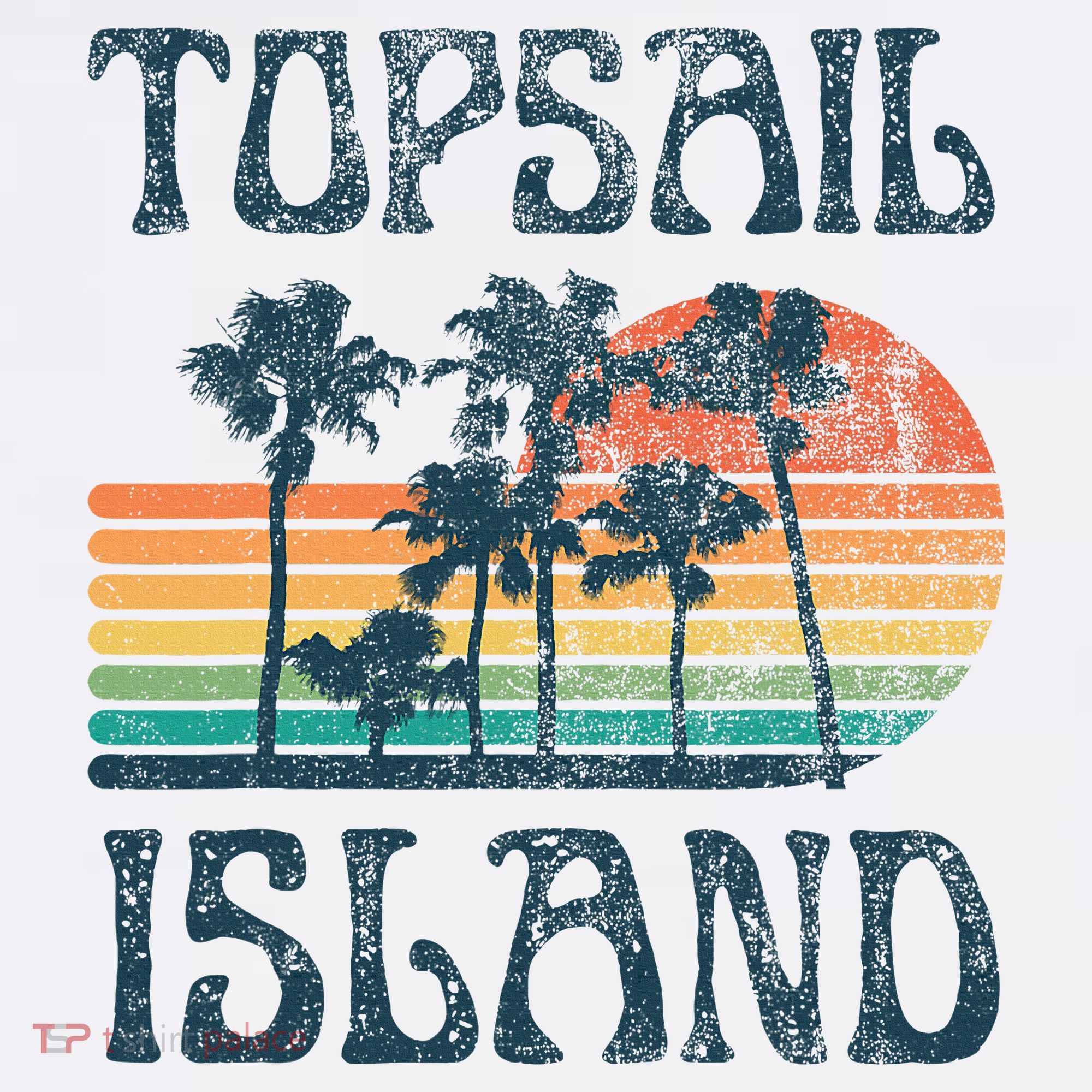 Topsail Island North Carolina Beach Summer Vacation Vintage T-Shirt