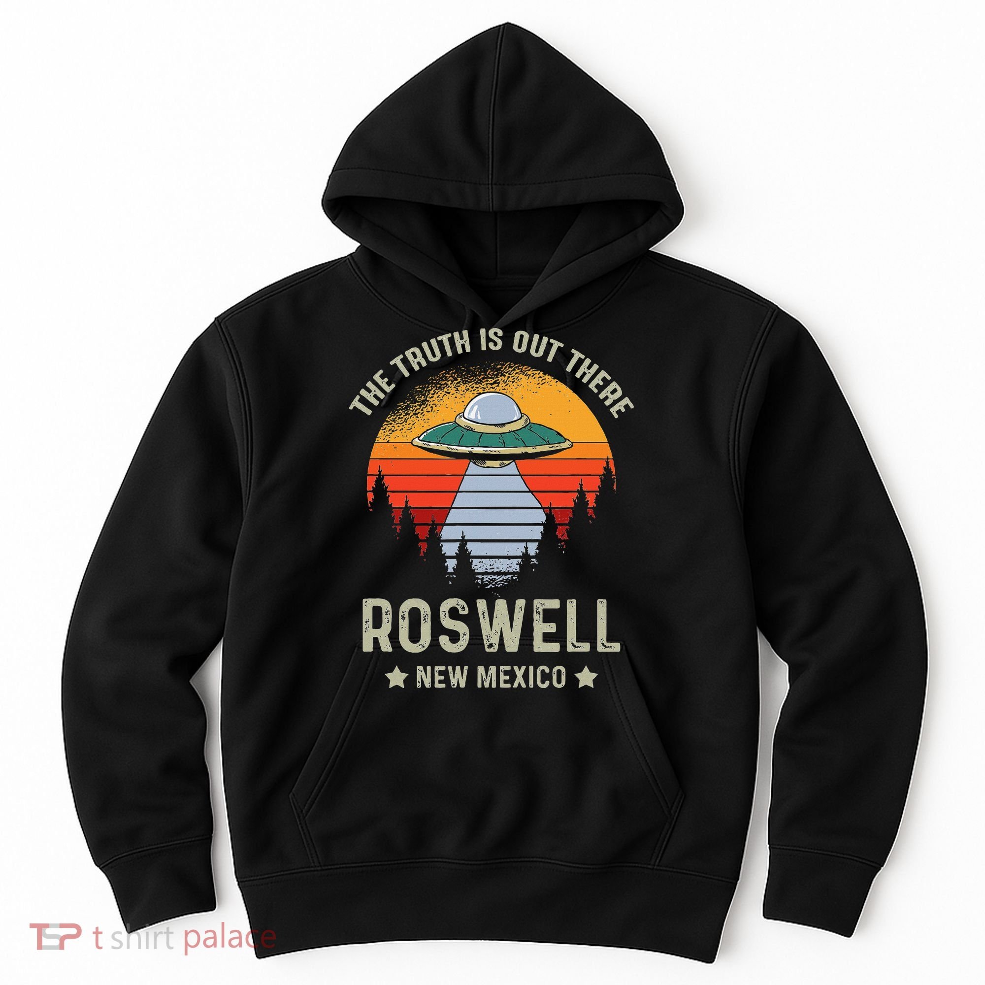 Truth Is Out There Roswell New Mexico Alien Abduction Ufo Hoodie