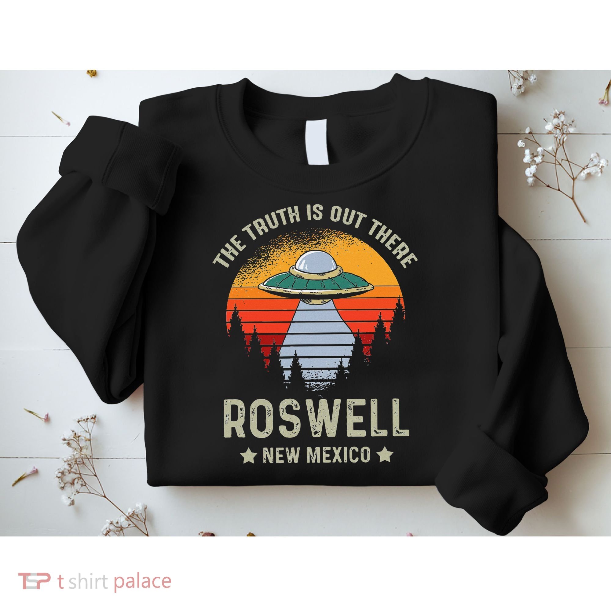 Truth Is Out There Roswell New Mexico Alien Abduction Ufo Sweatshirt