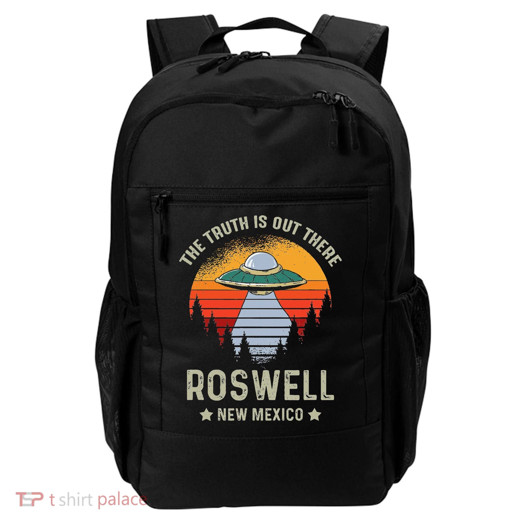 Truth Is Out There Roswell New Mexico Alien Abduction Ufo Backpack
