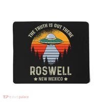 Truth Is Out There Roswell New Mexico Alien Abduction Ufo Mousepad thumb 0