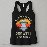 Truth Is Out There Roswell New Mexico Alien Abduction Ufo Women's Tank Top thumb 3