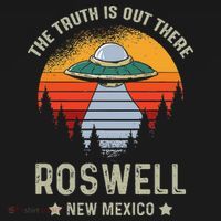 Truth Is Out There Roswell New Mexico Alien Abduction Ufo Women's Tank Top thumb 5
